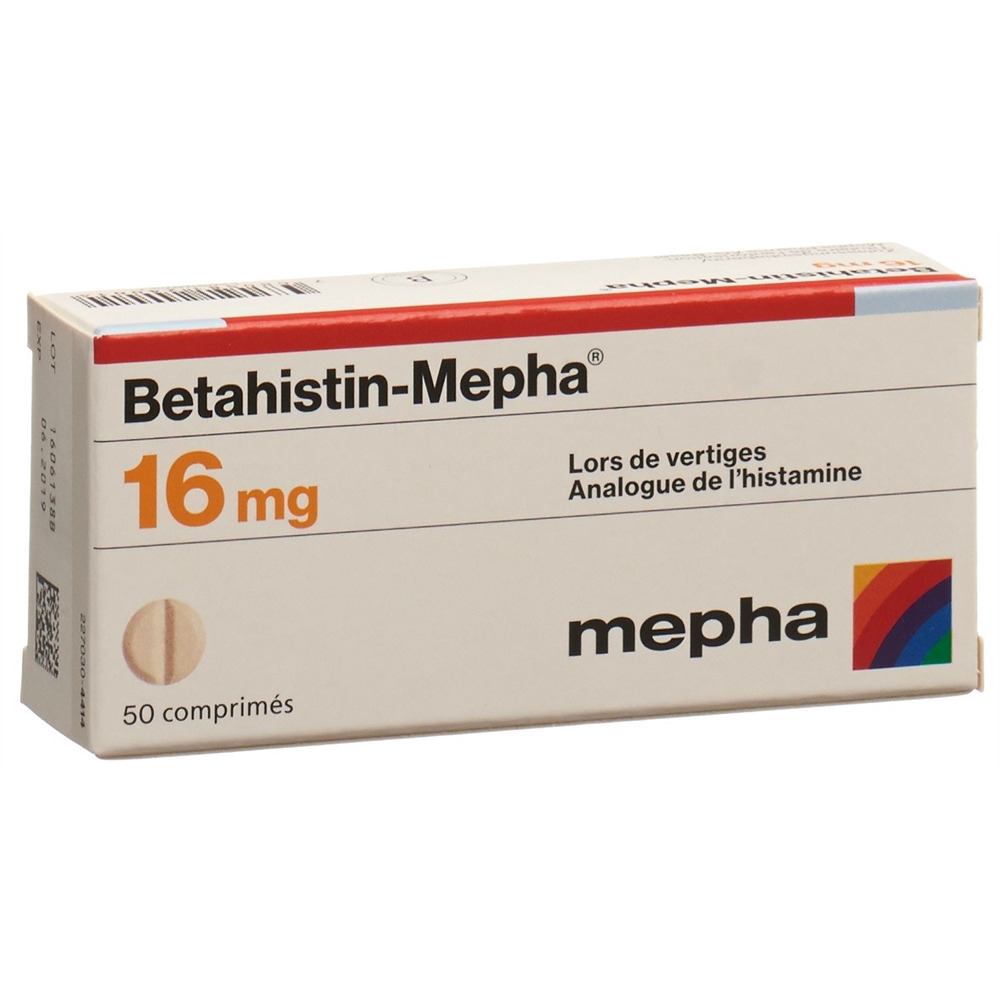 Betahistin-Mepha 16, Tabletten