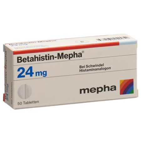 BETAHISTIN Mepha cpr 24 mg 100 pce
