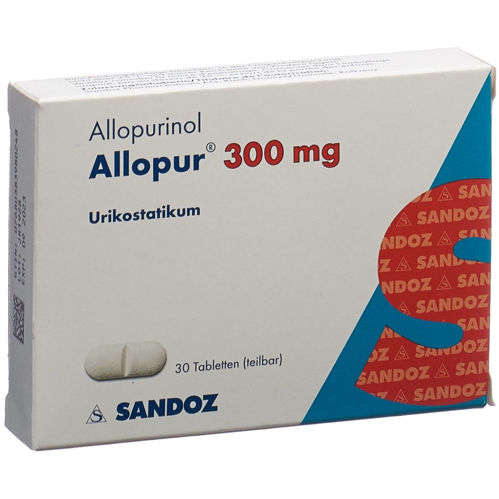 ALLOPURINOL Mepha cpr 300 mg 30 pce