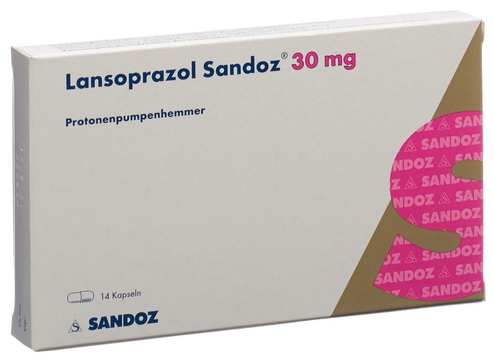 Lansoprazol Sandoz 30 mg, magensaftresistente Hartkapseln