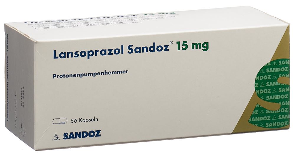 Lansoprazol Sandoz 15, Kapseln