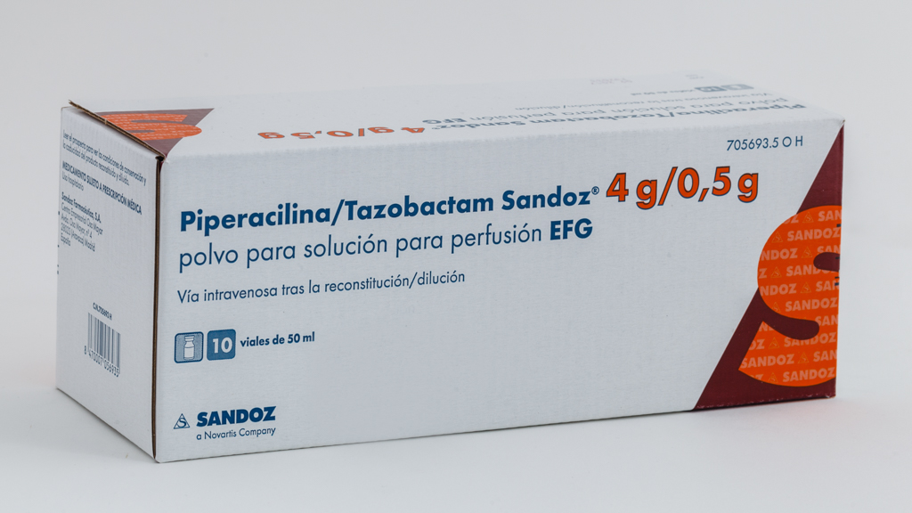 PIPERACILLINE TAZOB. Sandoz 4.5 g 10 flac