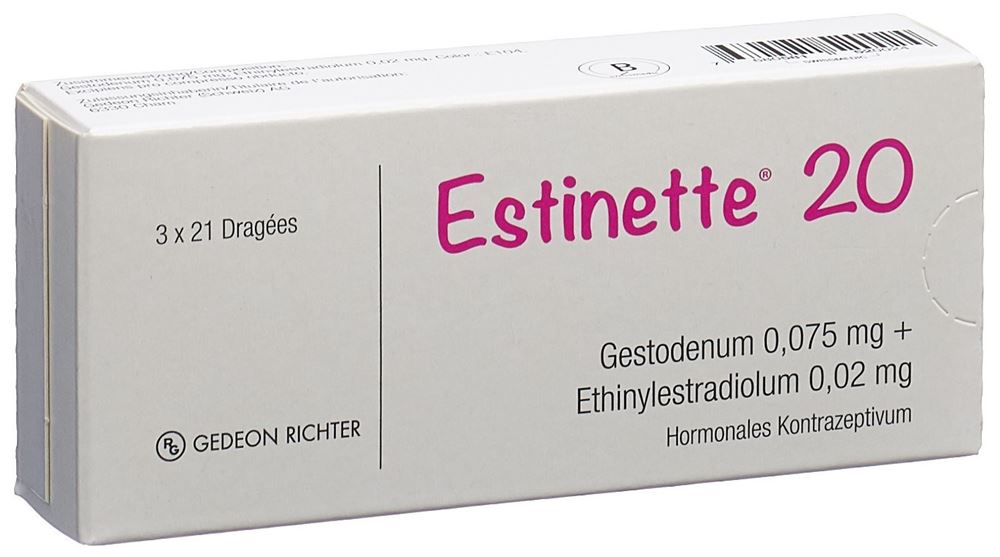 ESTINETTE 20 drag 3 x 21 pce