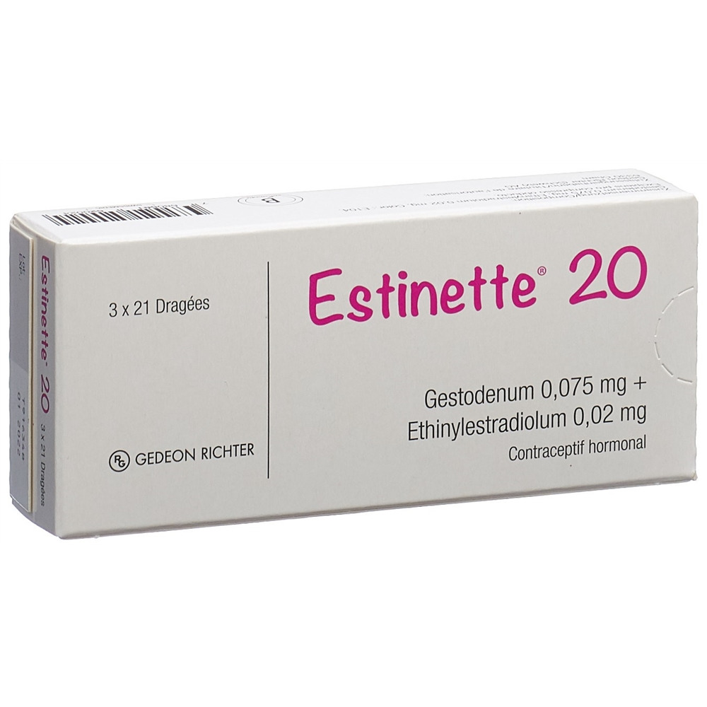 ESTINETTE 20 drag 3 x 21 pce