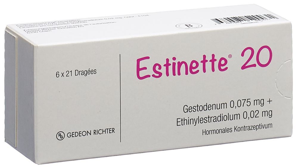 ESTINETTE 20 drag 6 x 21 pce
