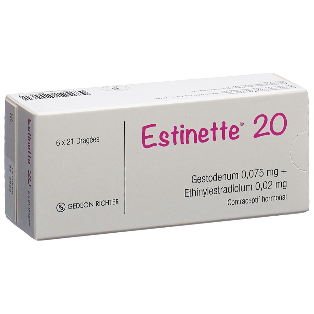 ESTINETTE 20 drag 6 x 21 pce