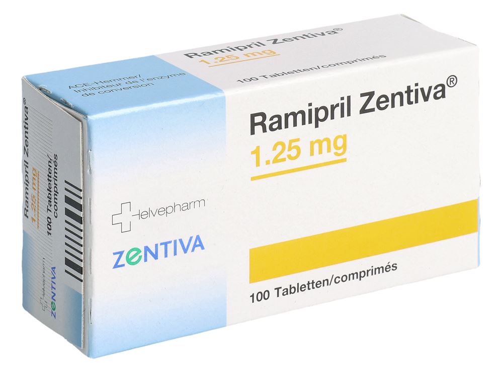 RAMIPRIL Zentiva cpr 1.25 mg 100 pce