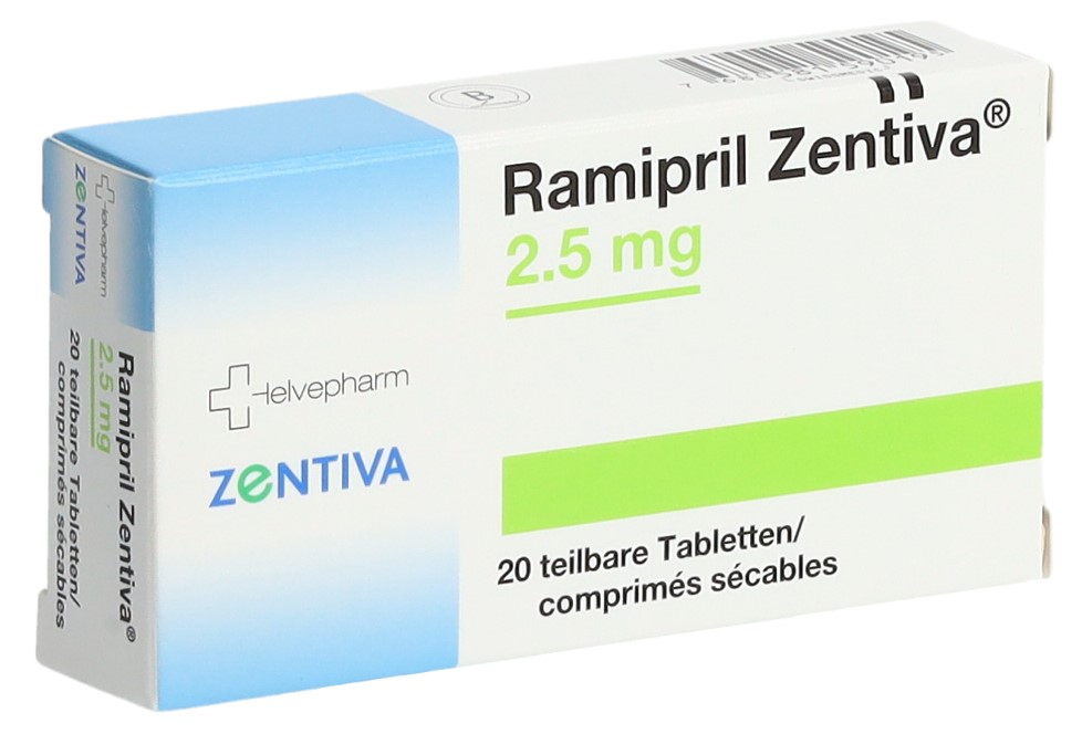 Ramipril Zentiva 2.5, Tabletten