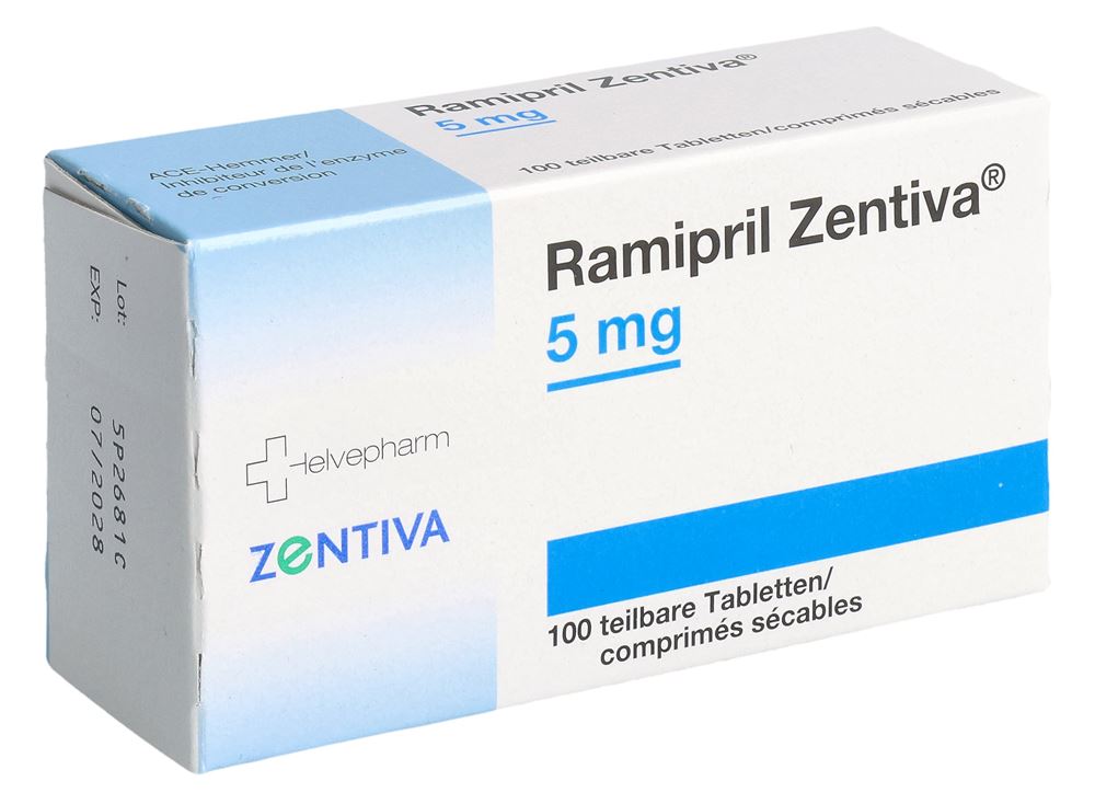 RAMIPRIL Zentiva cpr 5 mg 100 pce