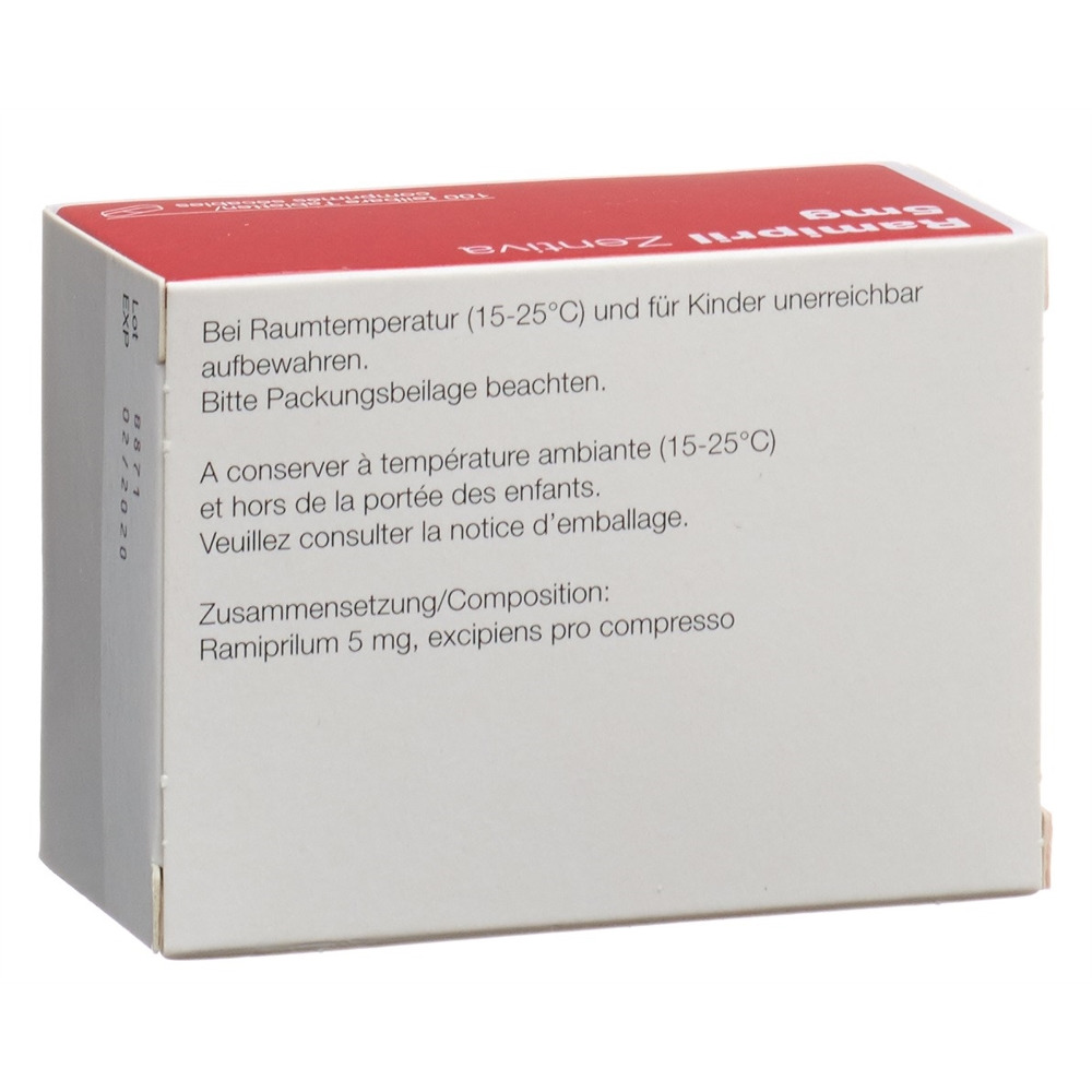 RAMIPRIL Zentiva cpr 5 mg 100 pce