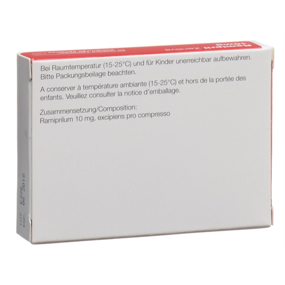 Ramipril Zentiva 10, Tabletten