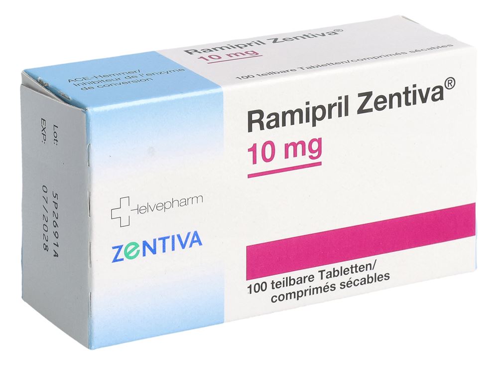 Ramipril Zentiva 10, Tabletten