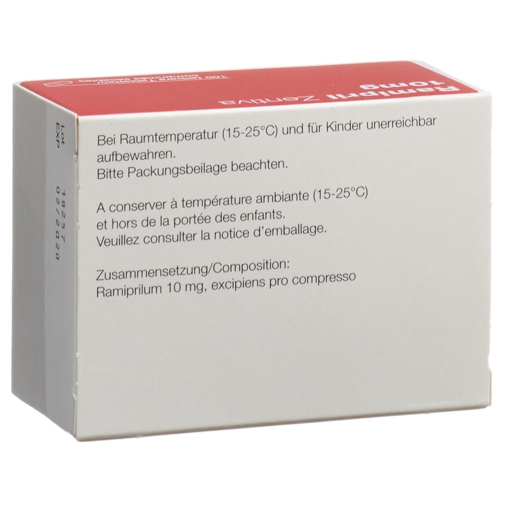 Ramipril Zentiva 10, Tabletten