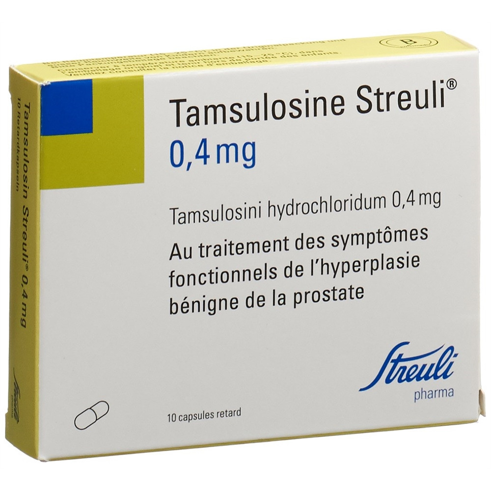 Tamsulosin Streuli 0,4 mg, Retardkapseln