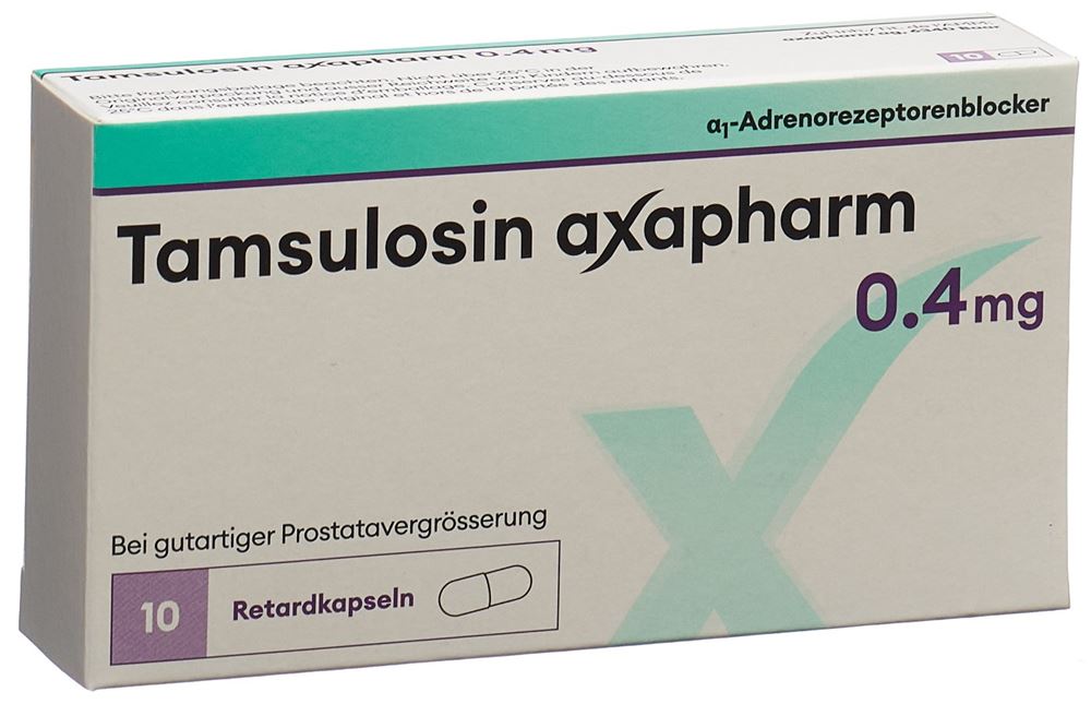 Tamsulosin axapharm, Retardkapseln