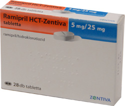 RAMIPRIL HCT Zentiva cpr 5/25 mg 100 pce