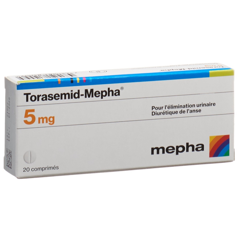 TORASEMID Mepha cpr 5 mg 20 pce