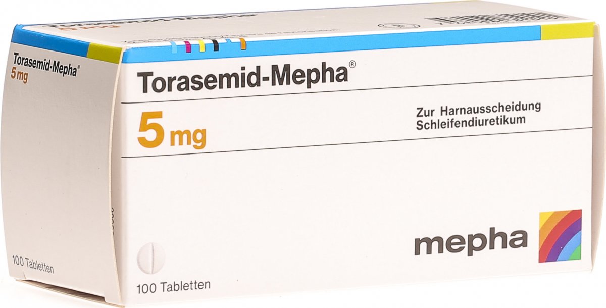 TORASEMID Mepha cpr 5 mg 100 pce