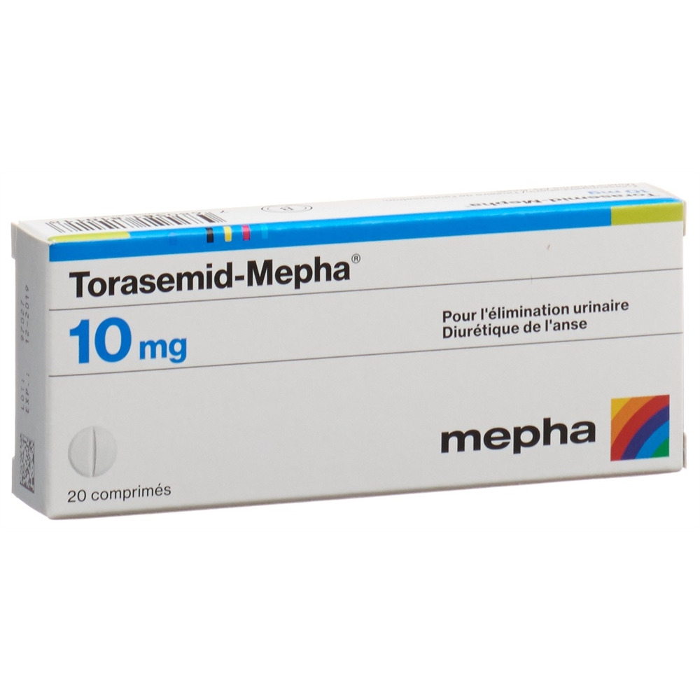 Torasemid-Mepha 10 mg, Tabletten
