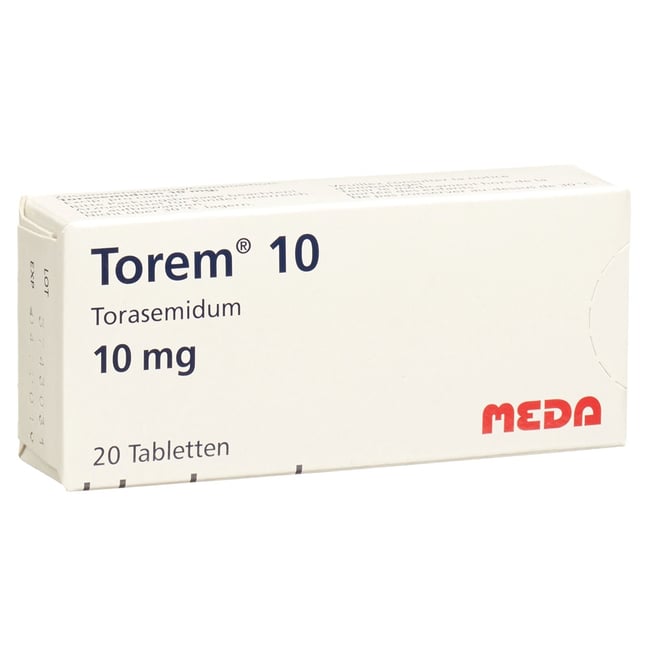 TORASEMID Mepha cpr 10 mg 20 pce