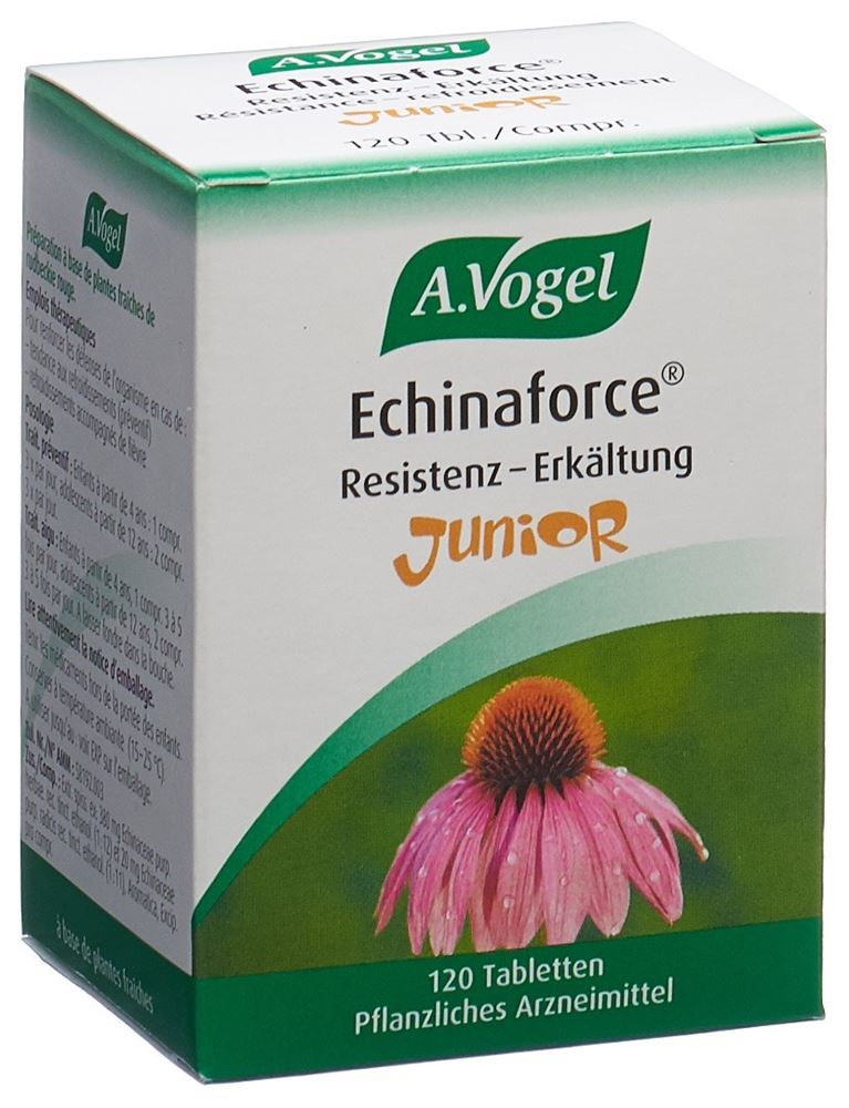 Echinaforce Résistance-refroid Junior, cpr 120 pce
