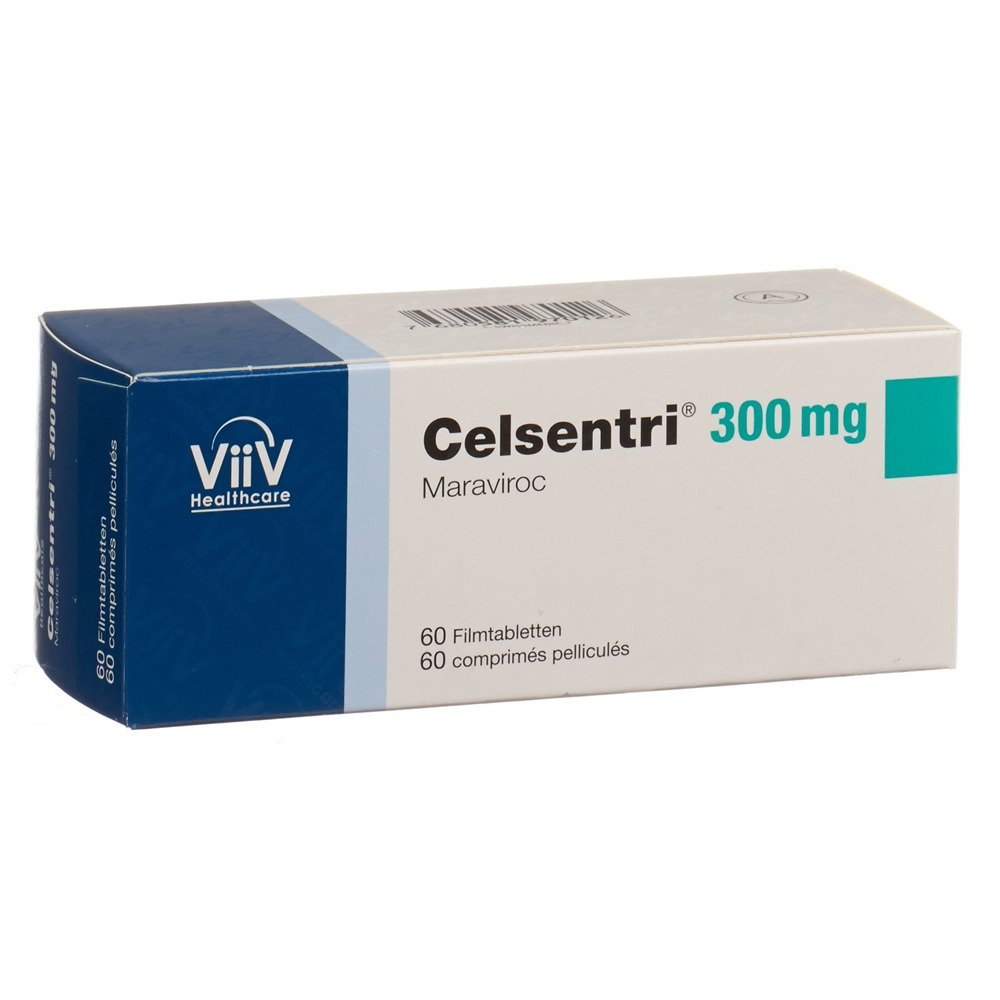 CELSENTRI cpr pell 300 mg 60 pce