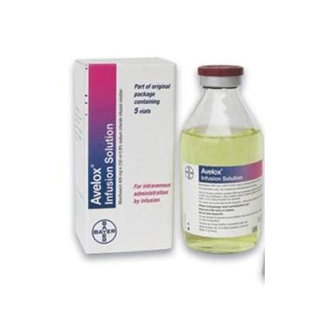 Avalox, Infusionslösung