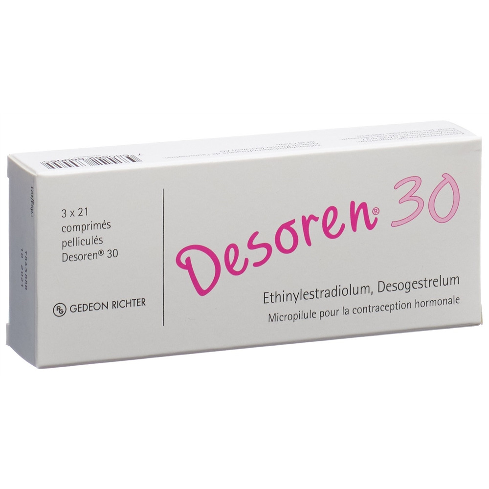 DESOREN 30 cpr pell 3 x 21 pce