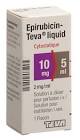 EPIRUBICIN Teva liquid 20 mg/10ml flac