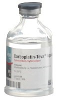 Carboplatin-Teva liquid 450 mg / 45 ml, Infusionslösung