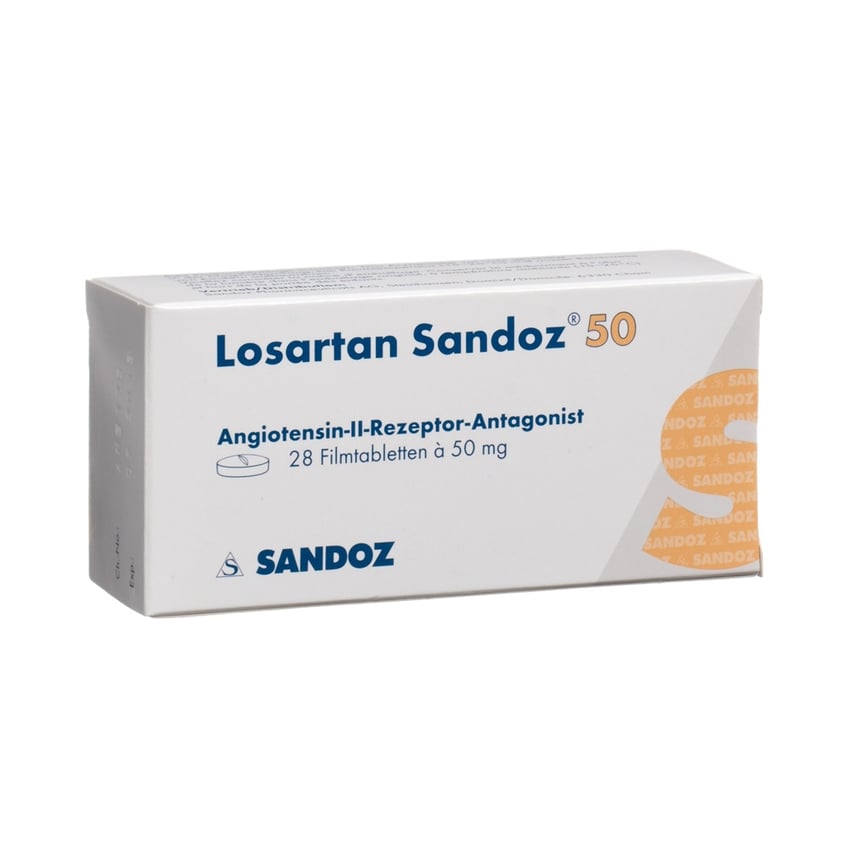 LOSARTAN Sandoz cpr pell 50 mg 28 pce