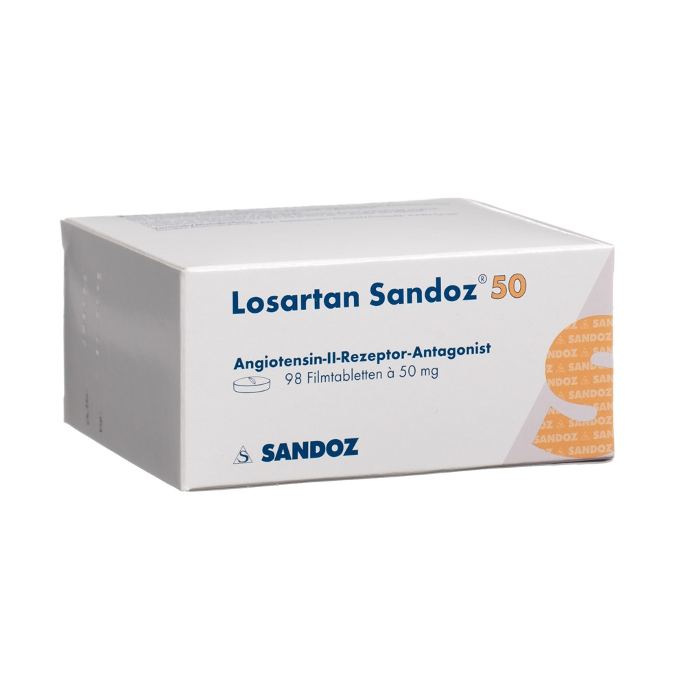 LOSARTAN Sandoz cpr pell 50 mg 98 pce