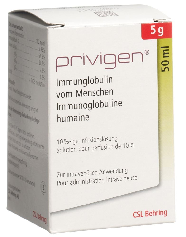 Privigen, Infusionslösung
