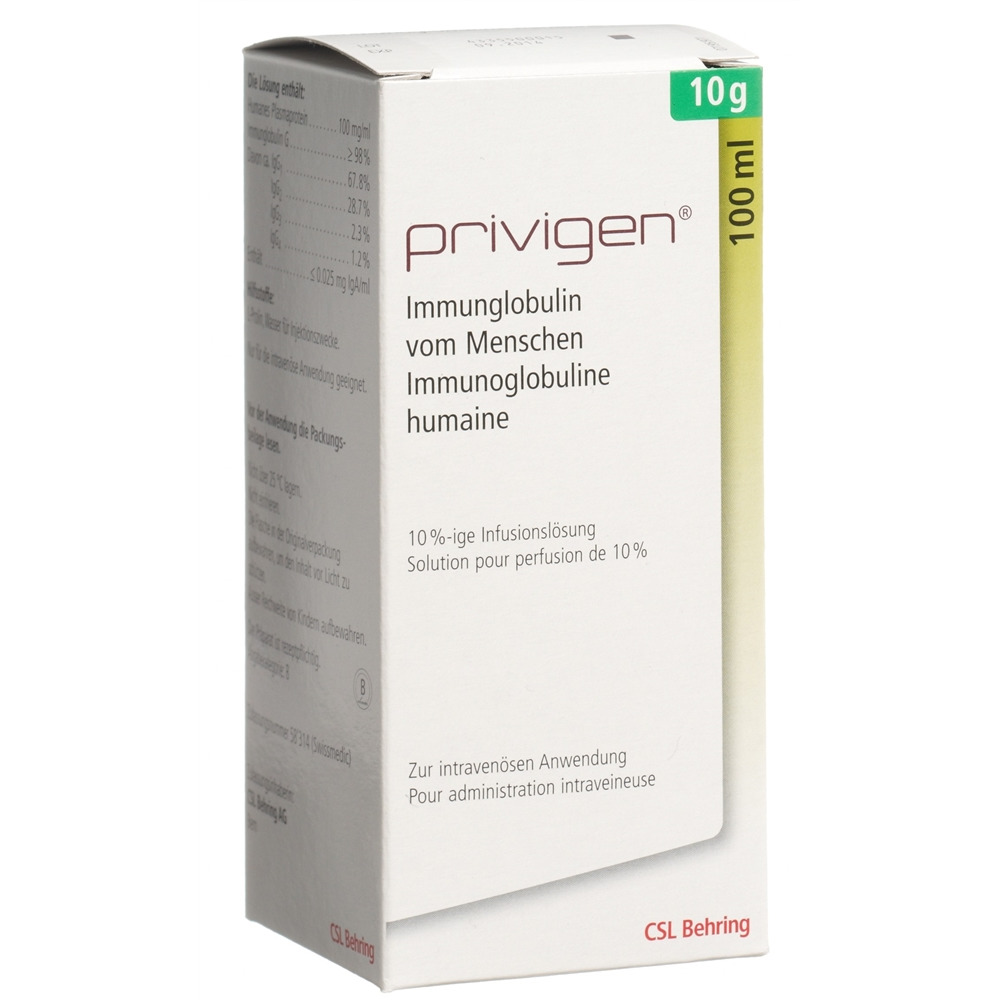 Privigen, Infusionslösung