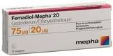 Femadiol-Mepha 20, Dragées