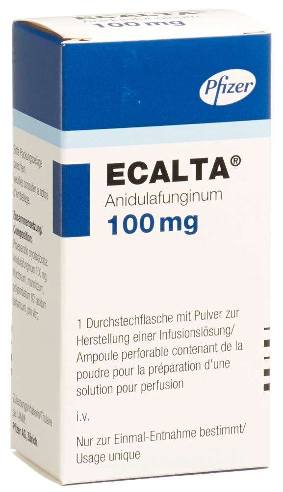 Ecalta 100 mg, Pulver für ein Konzentrat zur Herstellung einer Infusionslösung