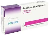FEXOFENADINE Zentiva cpr pell 180 mg 10 pce