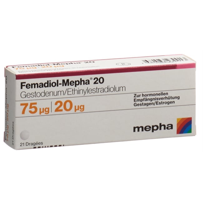 Femadiol-Mepha 30, Dragées