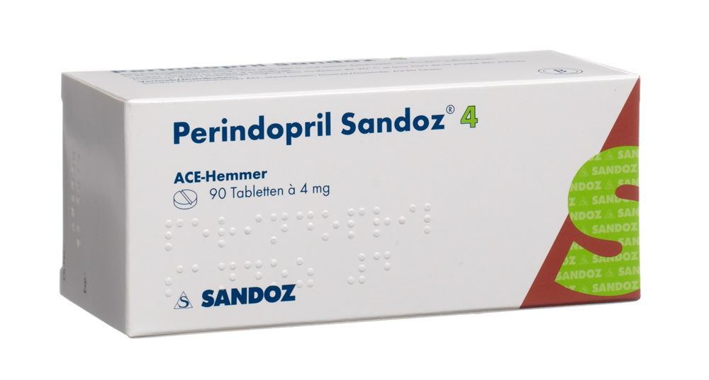 PERINDOPRIL Sandoz cpr 4 mg 90 pce