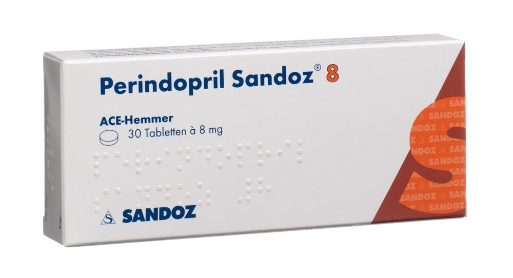 PERINDOPRIL Sandoz cpr 8 mg 30 pce