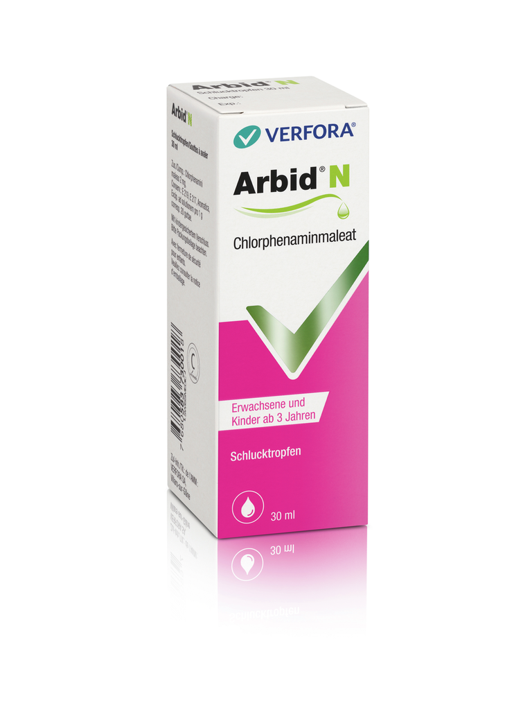 Arbid N, gouttes à avaler