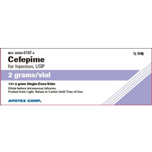 Cefepime OrPha 2 g, Pulver zur Herstellung einer Injektions-/Infusionslösung