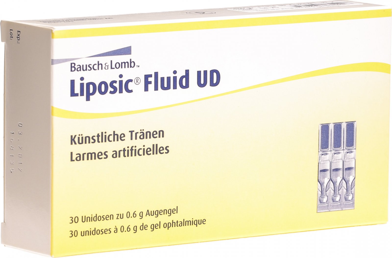 Liposic Fluid UD, Augengel
