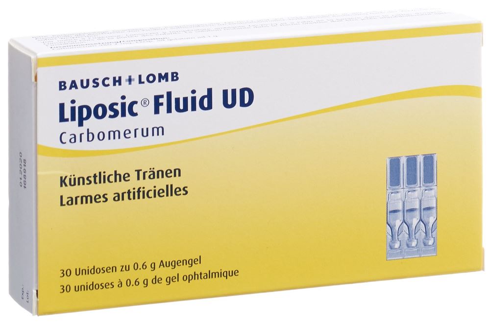 LIPOSIC Fluid UD gel opht 30 x 0.6 g