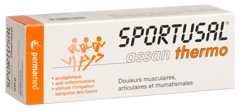 Sportusal assan thermo, Creme