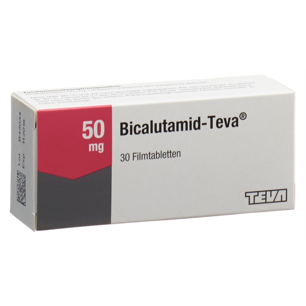 BICALUTAMID Teva cpr pell 50 mg 100 pce