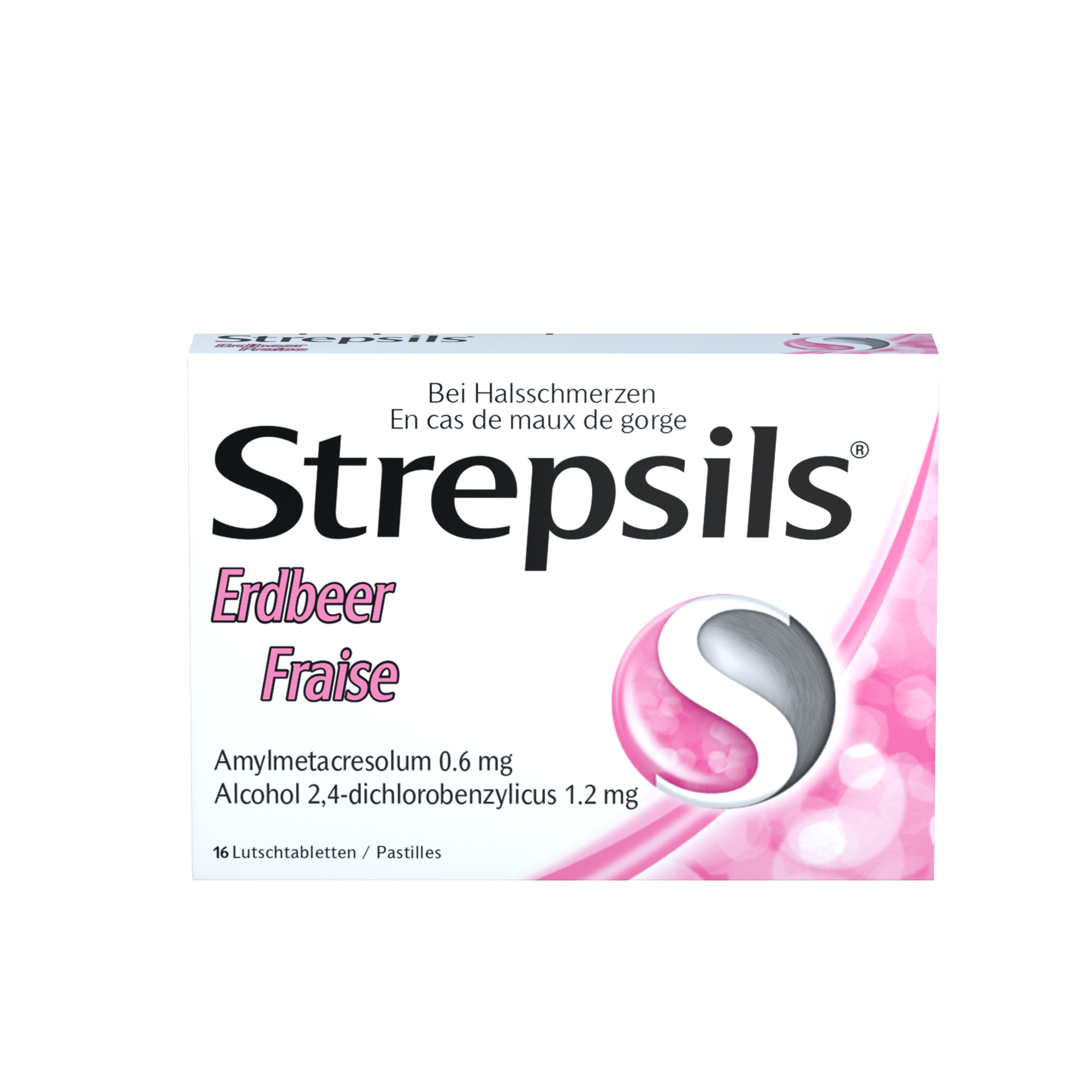STREPSILS cpr sucer fraise 16 pce