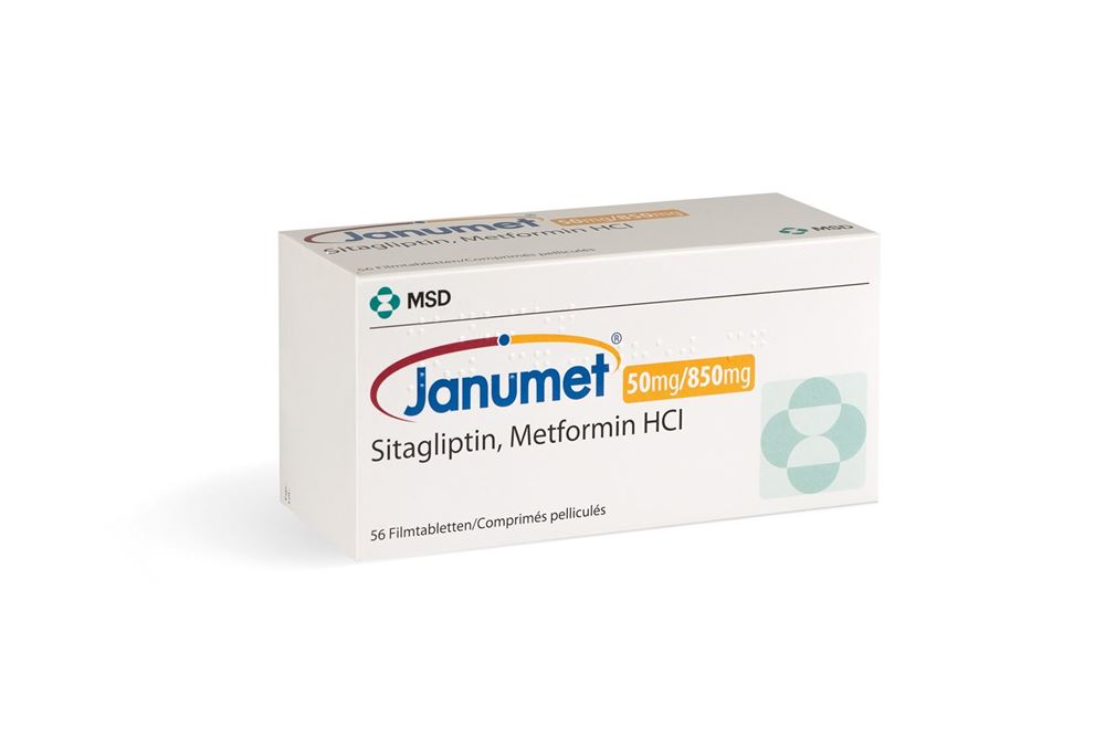 Janumet 50/850, Filmtabletten