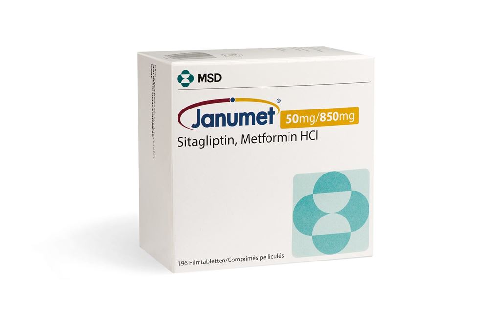 Janumet 50/850, Filmtabletten