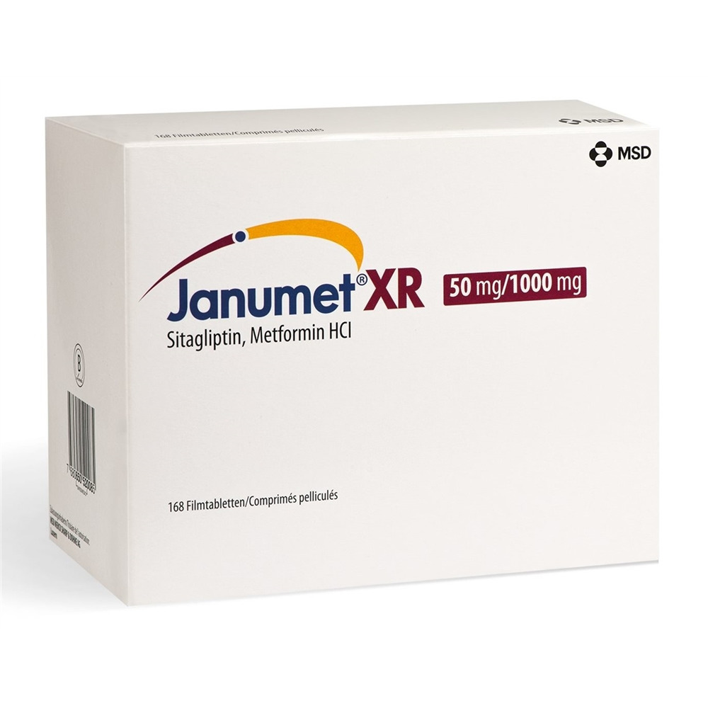 Janumet 50/1000, Filmtabletten